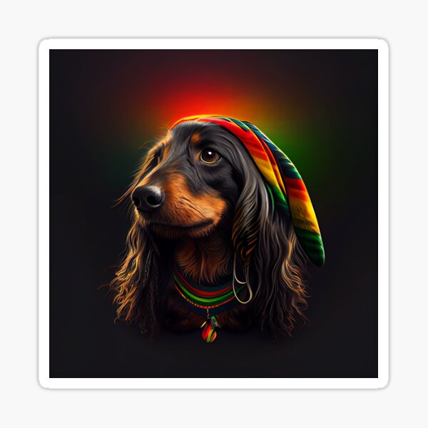 Dog 2024 rasta hat