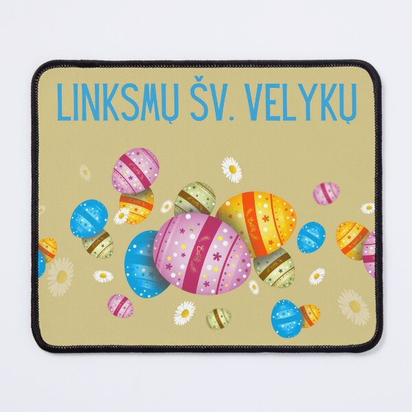 Item preview, Linksmų šv. Velykų, happy Easter in Lithuanian, Lithuanian Easter designed and sold by Pommallina.
