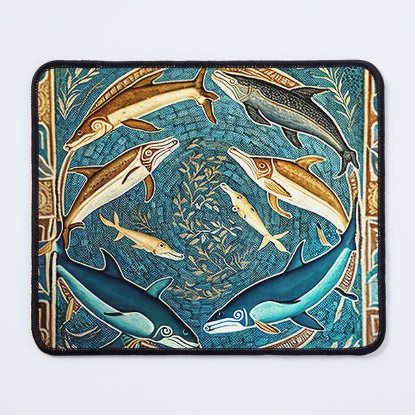 Item preview, Minoan Mosaic Fresco - Bronze Age Crete - Ancient Cretan History designed and sold by Styrman.