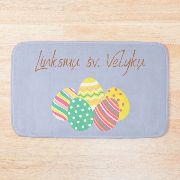 Item preview, Linksmų šv. Velykų, happy Easter in Lithuanian, Lithuanian Easter  designed and sold by Pommallina.