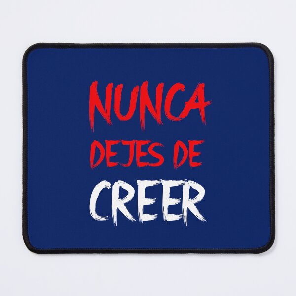 Item preview, Nunca Dejes de Creer Red White designed and sold by VRedBaller.