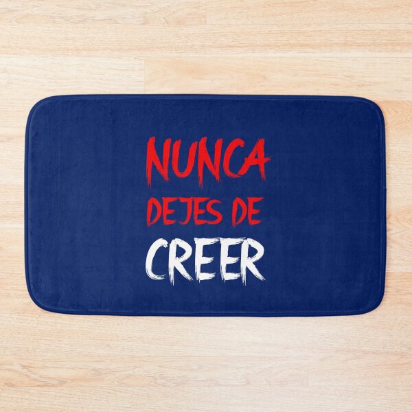Item preview, Nunca Dejes de Creer Red White designed and sold by VRedBaller.