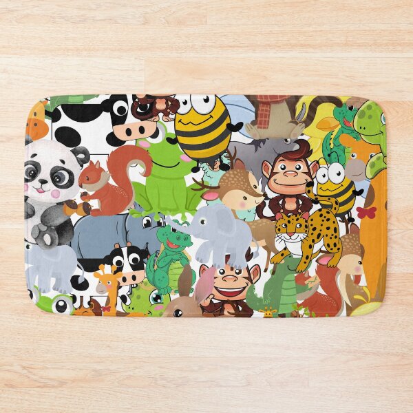Item preview, Animal cartoon pattern designed and sold by blakfrog.