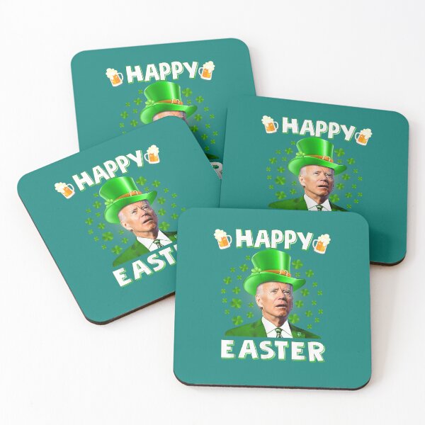 Aperçu de l'œuvre Joe Biden Pâques Confused St Patricks Day Hommes Femmes T-shirt drôle créée et vendue par zedbubblez.