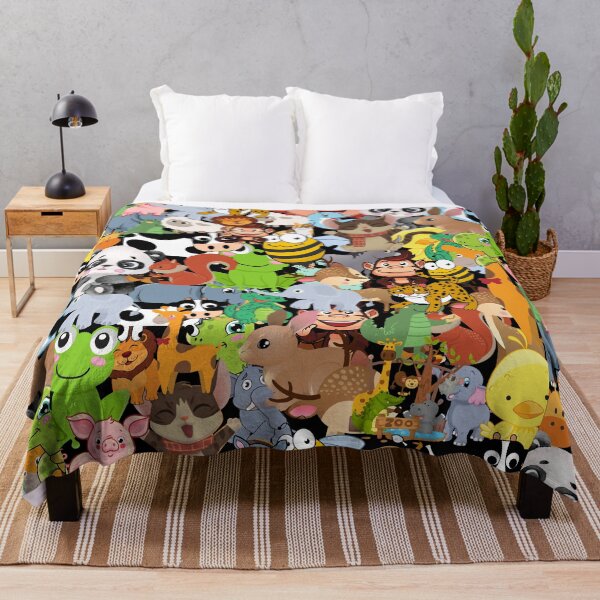 Item preview, Animal cartoon pattern designed and sold by blakfrog.