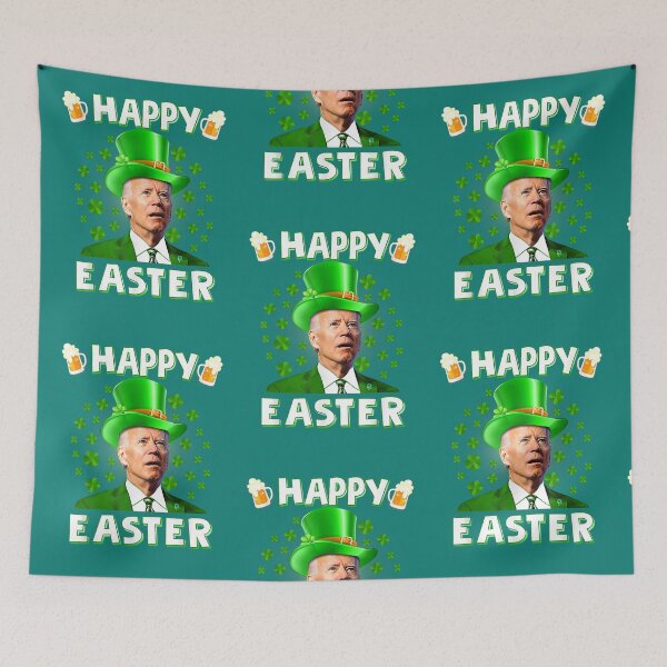 Item preview, Joe Biden Easter Confused St Patricks Day Men Women funny T-Shirt designed and sold by zedbubblez.