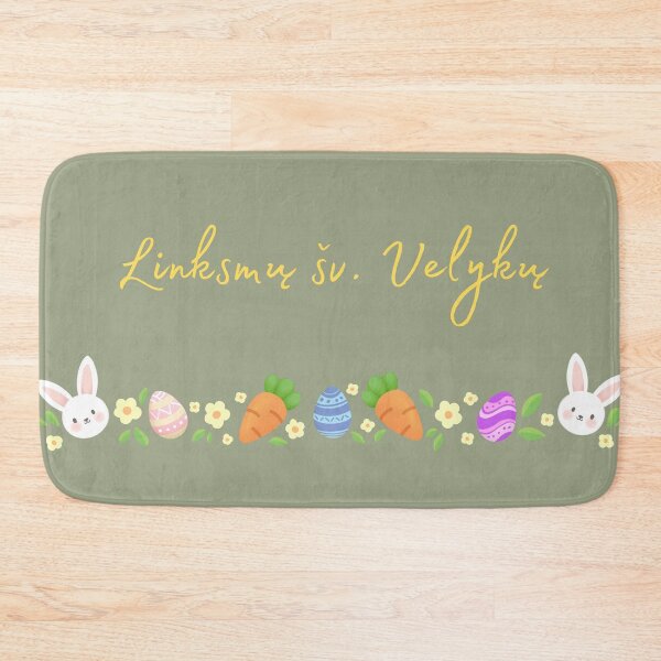 Item preview, Linksmų šv. Velykų, happy Easter in Lithuanian, Lithuanian Easter  designed and sold by Pommallina.