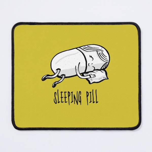 Item preview, Pharmacy Cartoon Sleeping Pill designed and sold by RxBlockhead.
