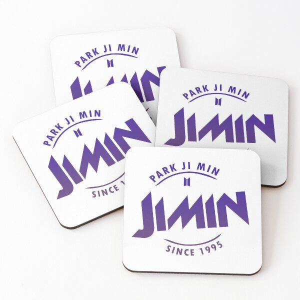 Item preview, BTS Jimin badge on light background designed and sold by shopnojams.