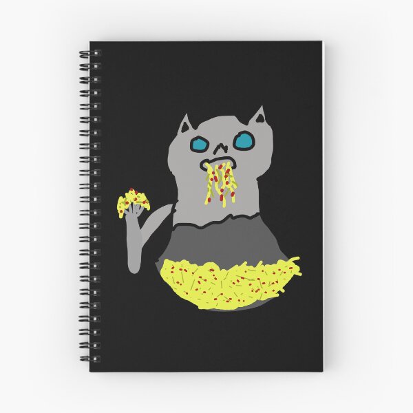 Artikelvorschau, Katze isst Spaghetti, keine künstlerischen Fähigkeiten entworfen und verkauft von noartisticskill.