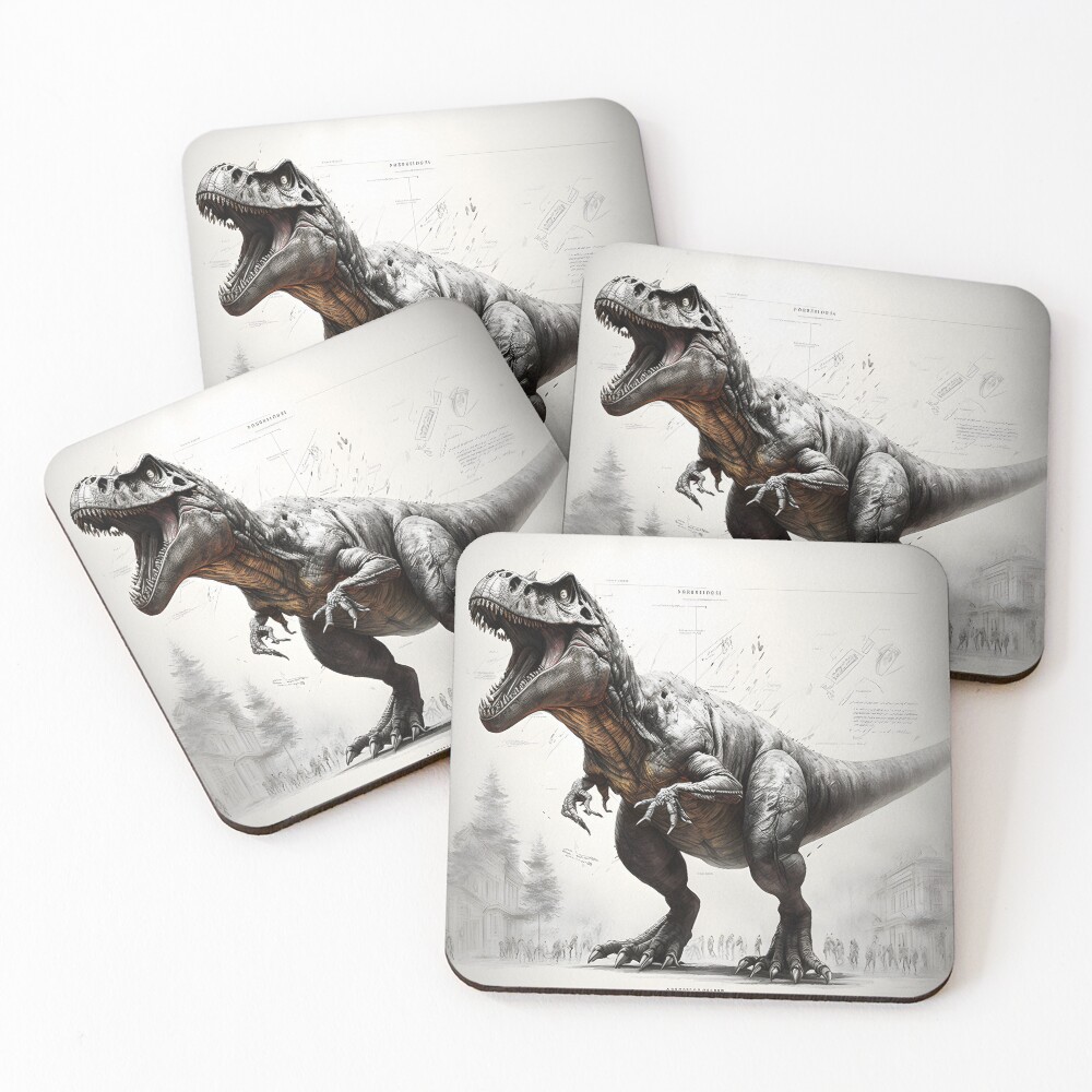 Item preview, Coasters (Set of 4) designed and sold by CultCrypt.