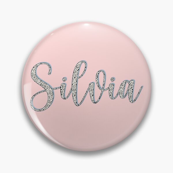 Item preview, Silvia name, Dalmatian pattern Silvia first name designed and sold by Danylo Mikhnievych.