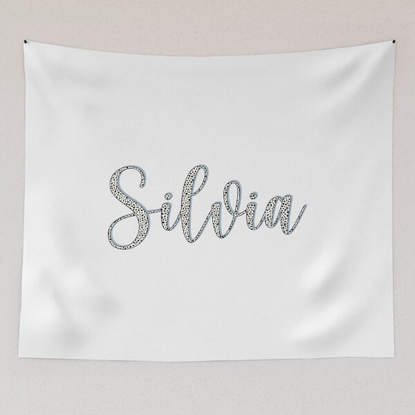 Item preview, Silvia name, Dalmatian pattern Silvia first name designed and sold by Danylo Mikhnievych.