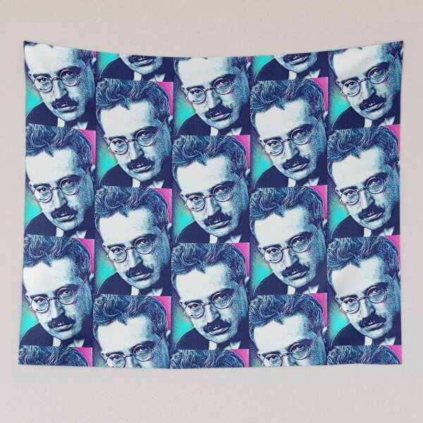 Item preview, Walter Benjamin Artwork | Walter Benjamin Portrait | Walter Benjamin Wall Art  designed and sold by Suyogsonar25.