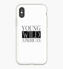 Young Wild American Lady Gaga Inspired iPhone Case