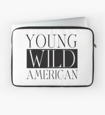 Young Wild American Lady Gaga Inspired Laptop Sleeve
