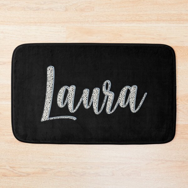 Item preview, Laura name, Dalmatian pattern Laura first name designed and sold by Danylo Mikhnievych.