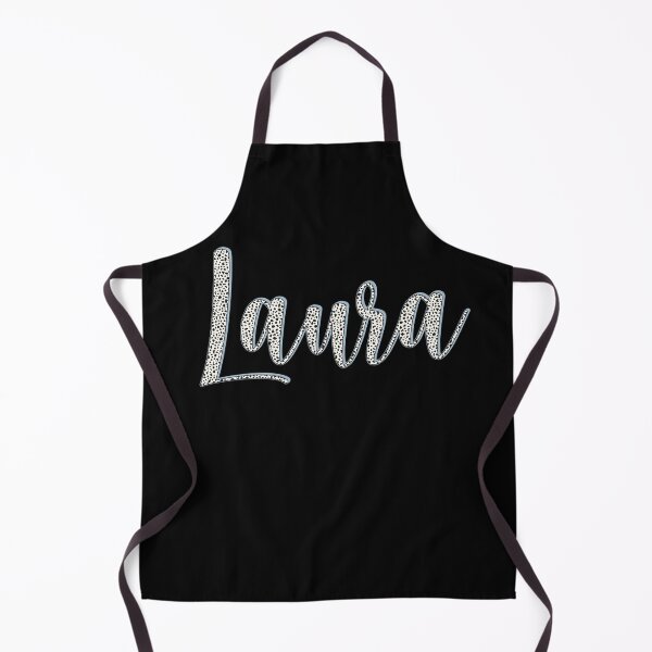 Item preview, Laura name, Dalmatian pattern Laura first name designed and sold by Danylo Mikhnievych.
