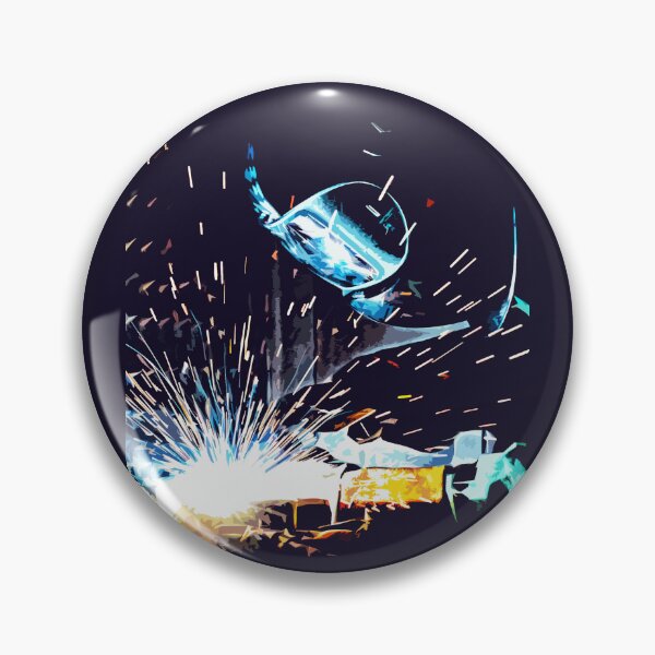 Artikelvorschau, Welder pop art style illustration entworfen und verkauft von KondeHipe.
