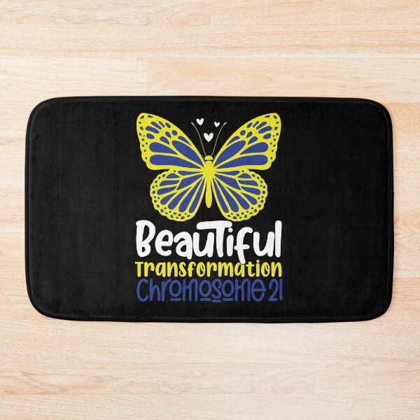 Item preview, Beautiful Transformation Chromosome 21 Down Syndrome Awareness designed and sold by GravitiTees.
