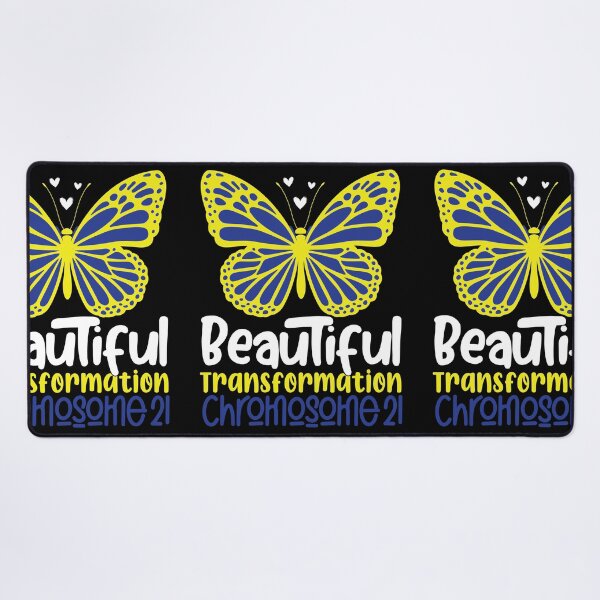 Item preview, Beautiful Transformation Chromosome 21 Down Syndrome Awareness designed and sold by GravitiTees.