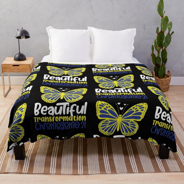 Item preview, Beautiful Transformation Chromosome 21 Down Syndrome Awareness designed and sold by GravitiTees.