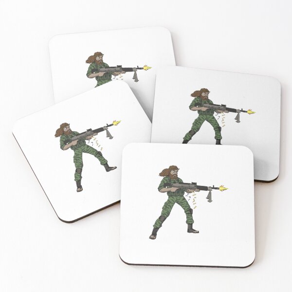 Item preview, Machine Gun cartoon ANIME CARTOON GIFT designed and sold by Marin ★★★★★.