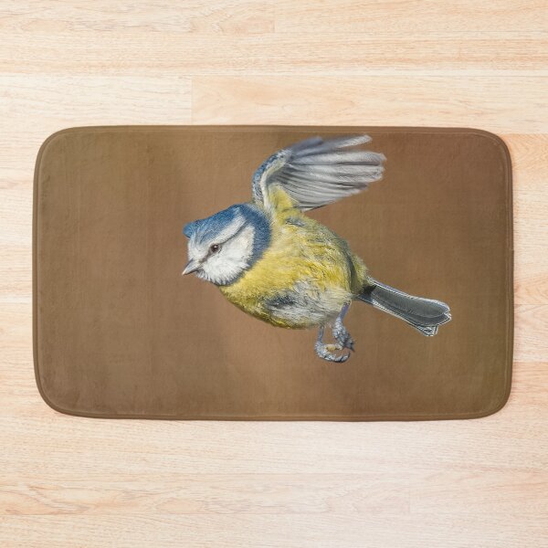 Item preview, Blue tit in flight designed and sold by AliMarleyPhoto.