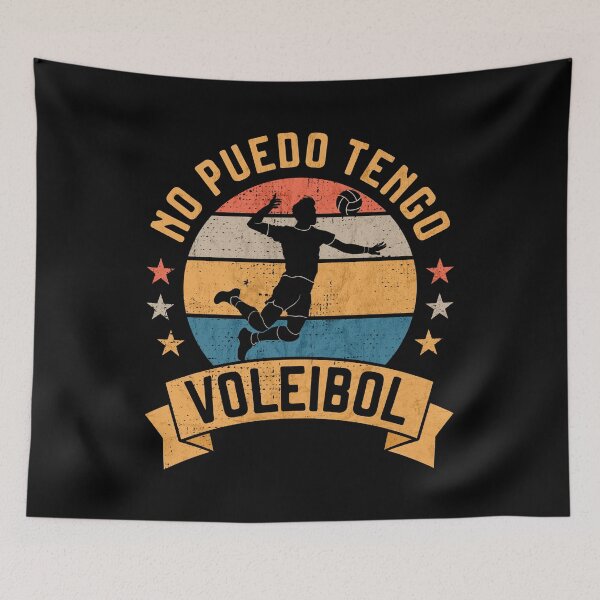Item preview, No puedo tengo voleibol, voleibol de playa vintage designed and sold by grinta2021.