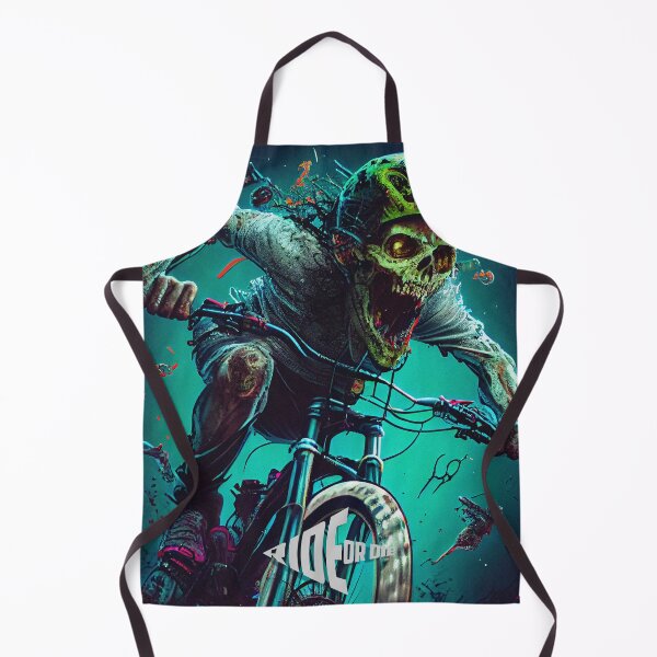Item preview, MTB Ride or Die Zombie T Shirt designed and sold by The-Dark-Art.
