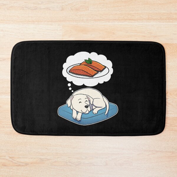 Artikelvorschau, Dogo Argentino dreaming about Salmon entworfen und verkauft von DoggieDelights.