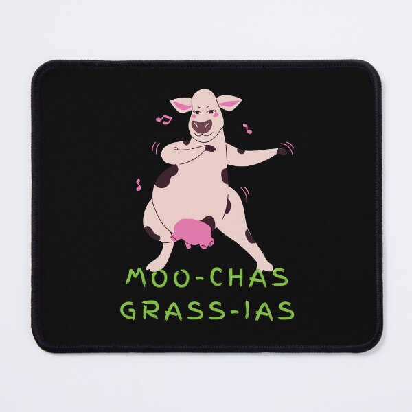 Item preview, Muchas Gracias- Moo-chas Grass-ias-Funny Cow designed and sold by artfartzzz.