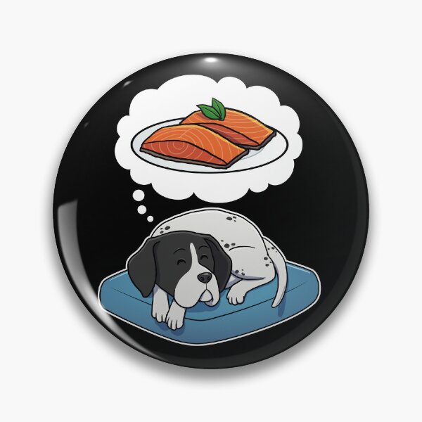 Artikelvorschau, English Pointer dreaming about Salmon entworfen und verkauft von DoggieDelights.
