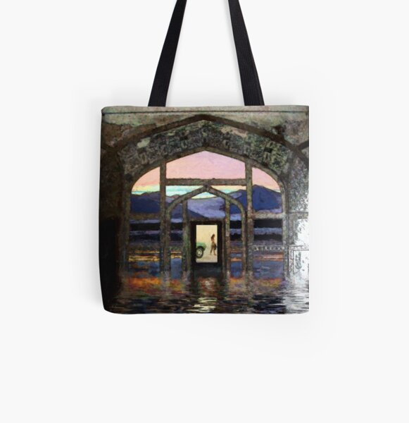 mustang flood All Over Print Tote Bag