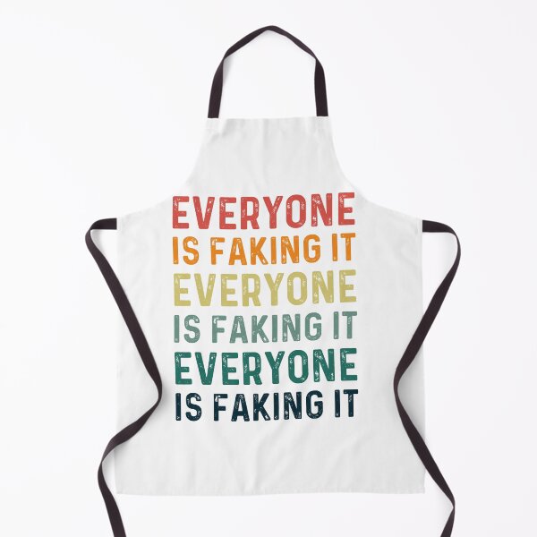 Item preview, everyone is faking it vintage designed and sold by champagnemoment.