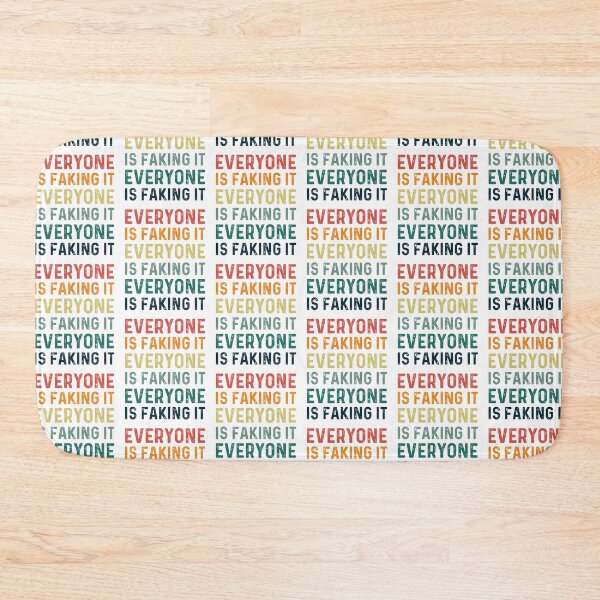 Item preview, everyone is faking it vintage  designed and sold by champagnemoment.