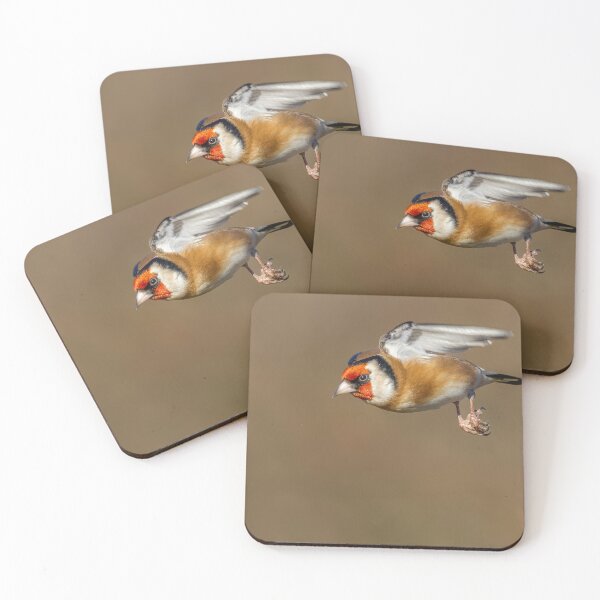 Item preview, Goldfinch in flight designed and sold by AliMarleyPhoto.