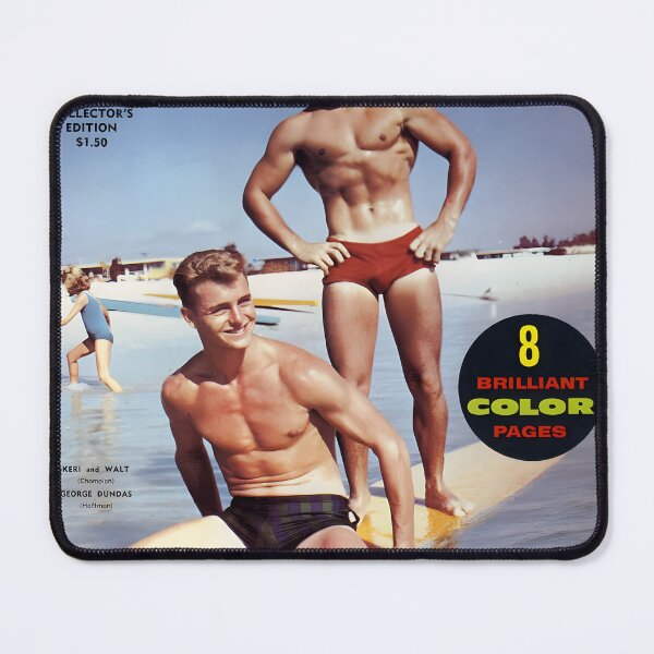Item preview, YOUNG GUYS! Special Body Builders Guide - Vintage Physique Muscle Male Model Magazine Cover designed and sold by Clinton Moore.