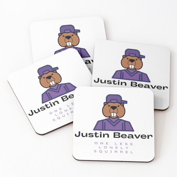 Item preview, Justin Beaver - One Less Lonely Squirrel designed and sold by AlpacaSmokes.
