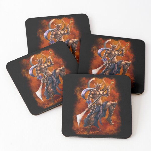 Item preview, Japanese demon designed and sold by TQdigitalart.