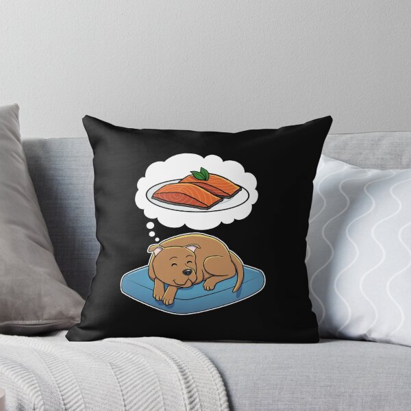 Artikelvorschau, Staffordshire Bull Terrier dreaming about Salmon entworfen und verkauft von DoggieDelights.