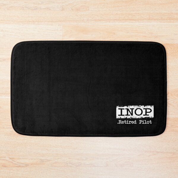 Item preview, Inop Retired Pilot Funny Aviation Saying designed and sold by Ikaroots.