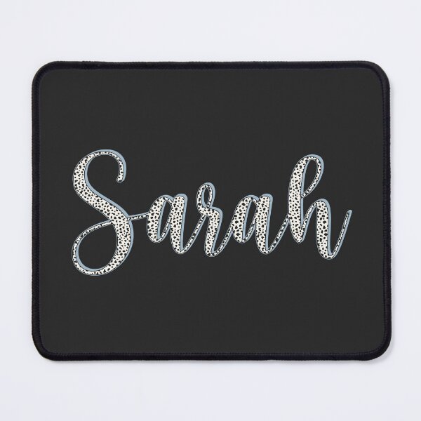 Item preview, Sarah name, Dalmatian pattern Sarah first name designed and sold by Danylo Mikhnievych.