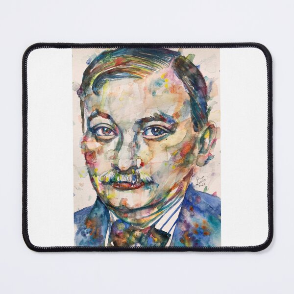Item preview, JOSEPH ROTH watercolor portrait  designed and sold by lautir.