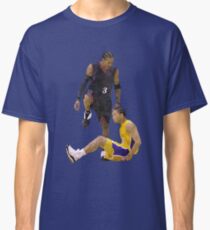 Allen Iverson Steps Over Tyronn Lue Low Poly Classic T-Shirt