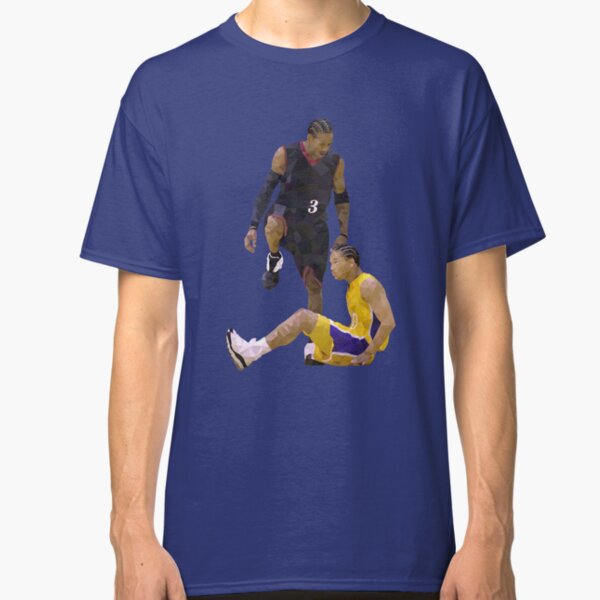 Allen Iverson Steps Over Tyronn Lue Low Poly Classic T-Shirt