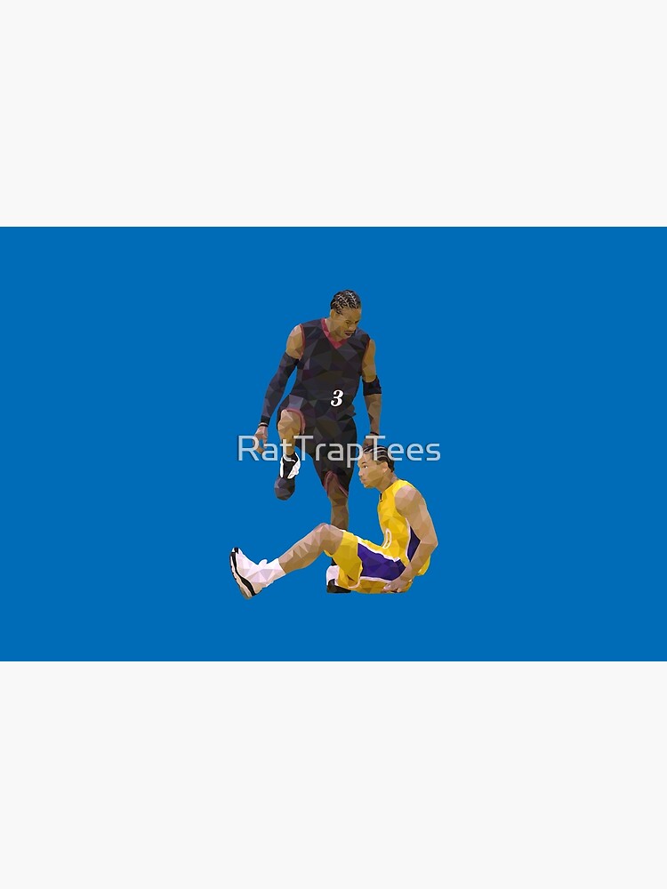 Allen Iverson Steps Over Tyronn Lue Low Poly Poster for Sale by  RatTrapTees