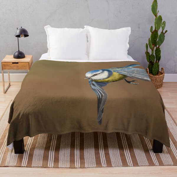 Item preview, Blue tit flight designed and sold by AliMarleyPhoto.