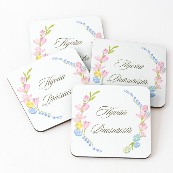 Item preview, Hyvää Pääsiäistä, happy Easter in Finnish, Finnish Easter  designed and sold by Pommallina.