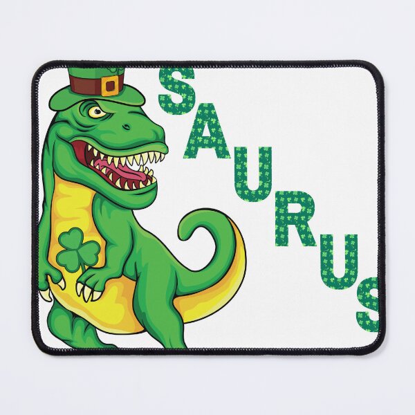 Item preview, St. Patrick's Day Lucky Saurus, St. Patrick Dinosaur designed and sold by desireedickens.